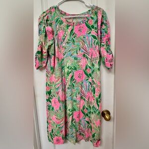 Lilly Pulitzer Belden dress in Coming in Hot size XL